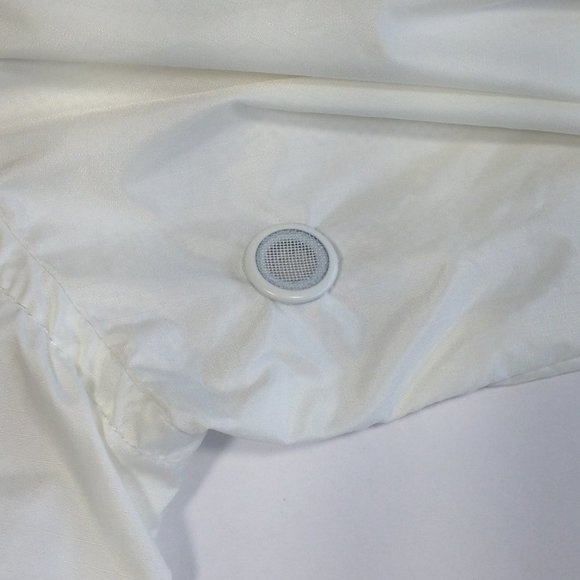 Men's 10 Deep Spell Out Nylon Jacket windbreaker White - Large - Used, Like New - Picture 5 of 11